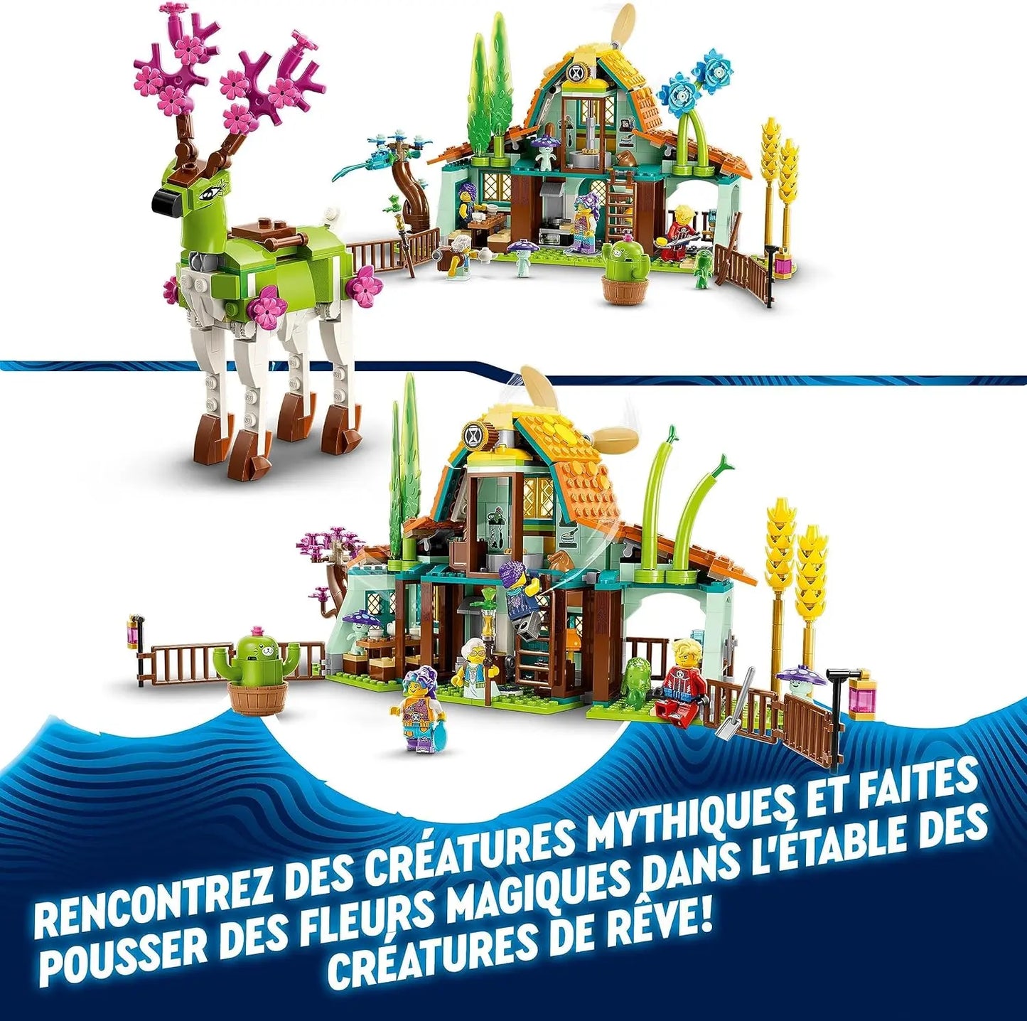 jouet 5702017419398 LEGO DREAMZZZ 71459 - L'ECURIE DES CREATURES DES REVES lego