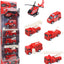 jouet pour enfant 6 pièces Mini Voiture Modèle Jouet Tirer Dos Voiture Jouets Véhicule D'Ingénierie Camion De Pompier Enfant Inertie Voiture Garçon Jouets Jouet Pour amazon