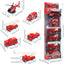 jouet pour enfant 6 pièces Mini Voiture Modèle Jouet Tirer Dos Voiture Jouets Véhicule D'Ingénierie Camion De Pompier Enfant Inertie Voiture Garçon Jouets Jouet Pour amazon