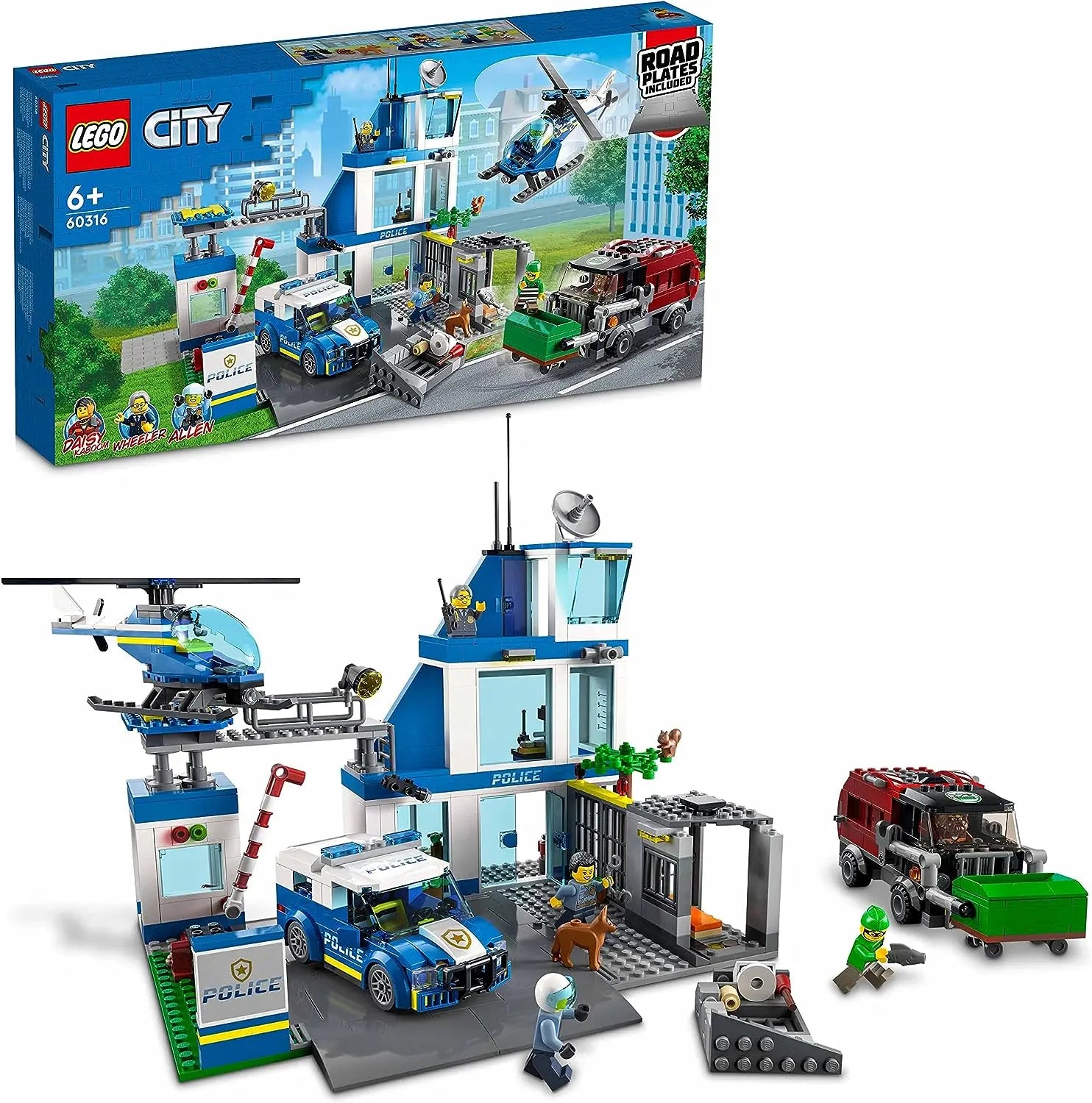 lego 60316 LEGO City Le commissariat de Police lego