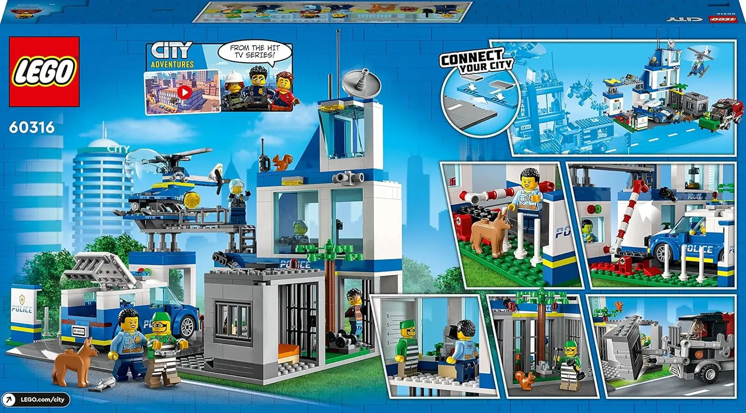 lego 60316 LEGO City Le commissariat de Police lego