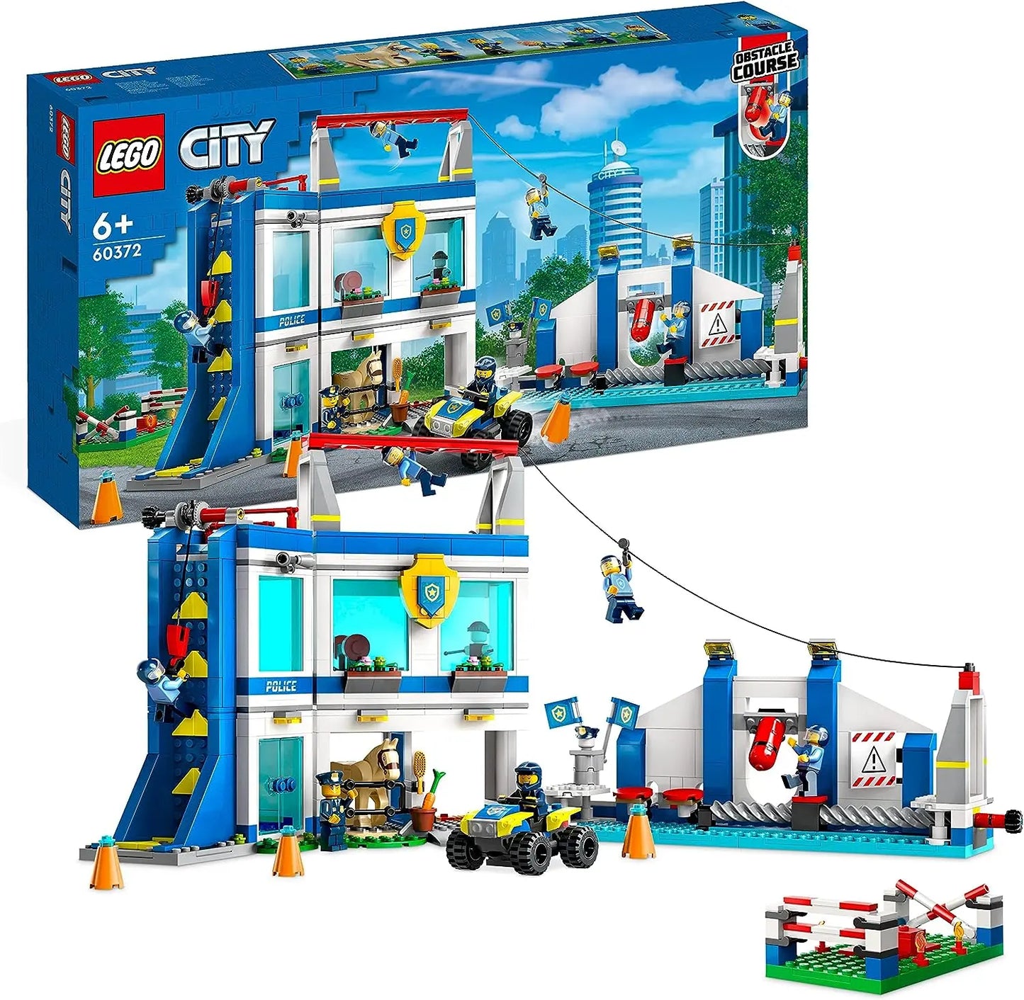 lego 60372 LEGO City Le centre d’entraînement de la police lego