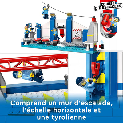 lego 60372 LEGO City Le centre d’entraînement de la police lego