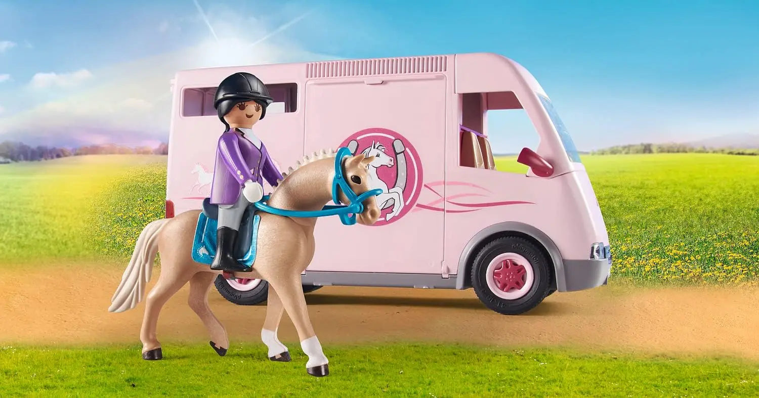 playmobil 71237 Van avec chevaux Playmobil Country playmobil