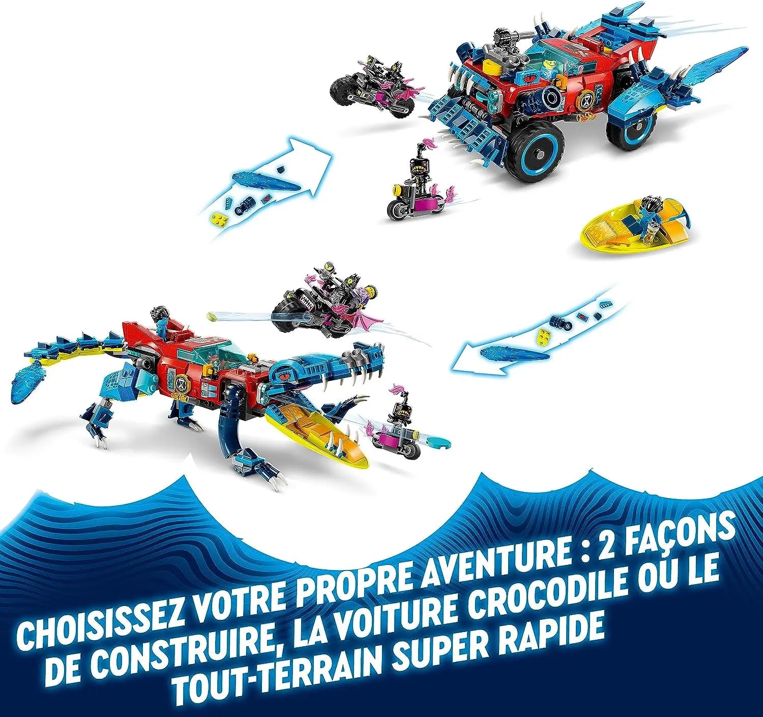 lego 71458 LEGO Dreamzzz Voiture Crocodile lego