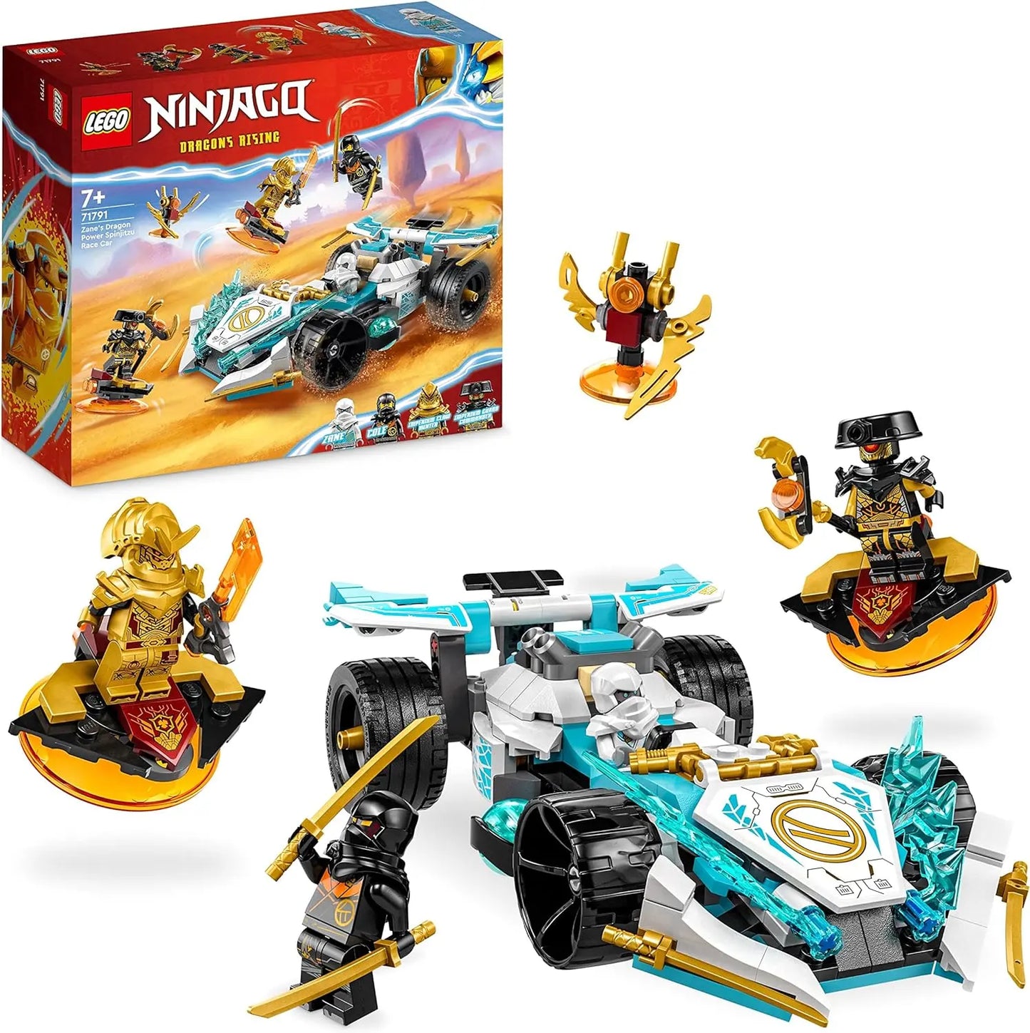 71791 Lego Ninjago La Voiture de Course Spinjitzu TECIN HOLDING
