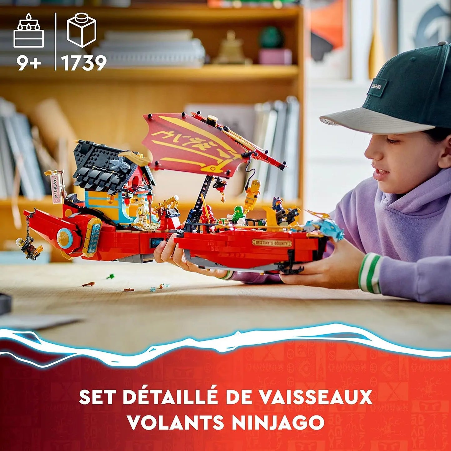 jouet 71797 Lego Ninjago Le QG des Ninjas lego
