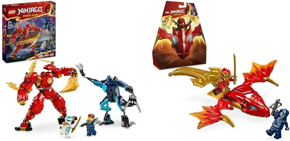 jouet 71808 Lego Ninjago Le robot élémentaire du feu de Kai lego