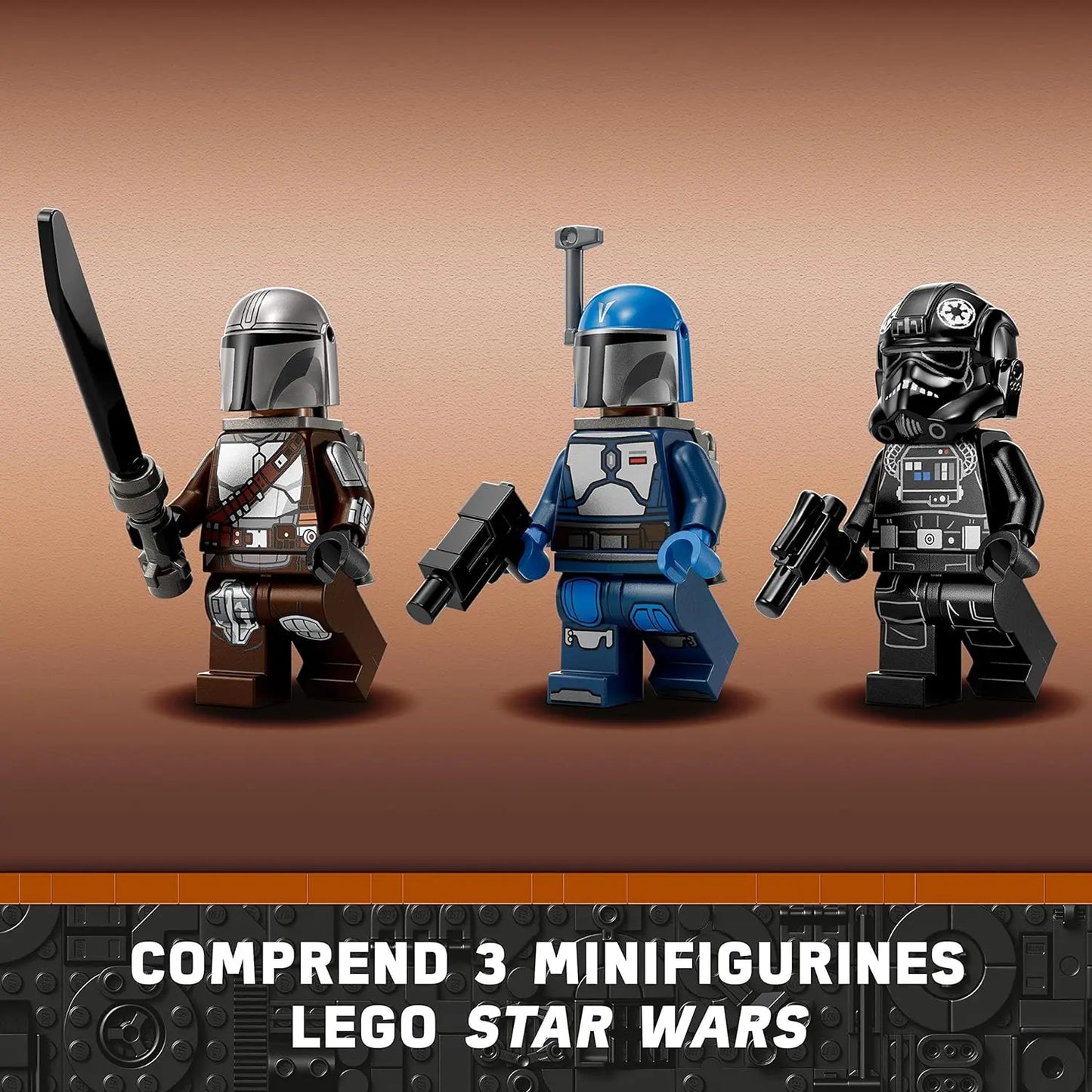 jouet pour enfant 75348 LEGO Star Wars Le chasseur Fang Mandalorien contre Le TIE Interceptor lego