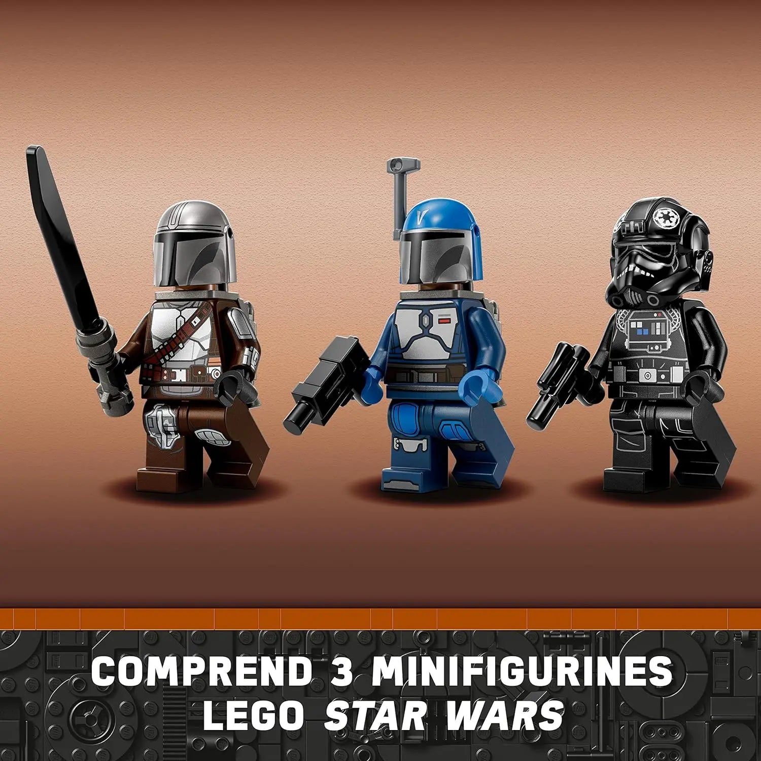 jouet pour enfant 75348 LEGO Star Wars Le chasseur Fang Mandalorien contre Le TIE Interceptor lego