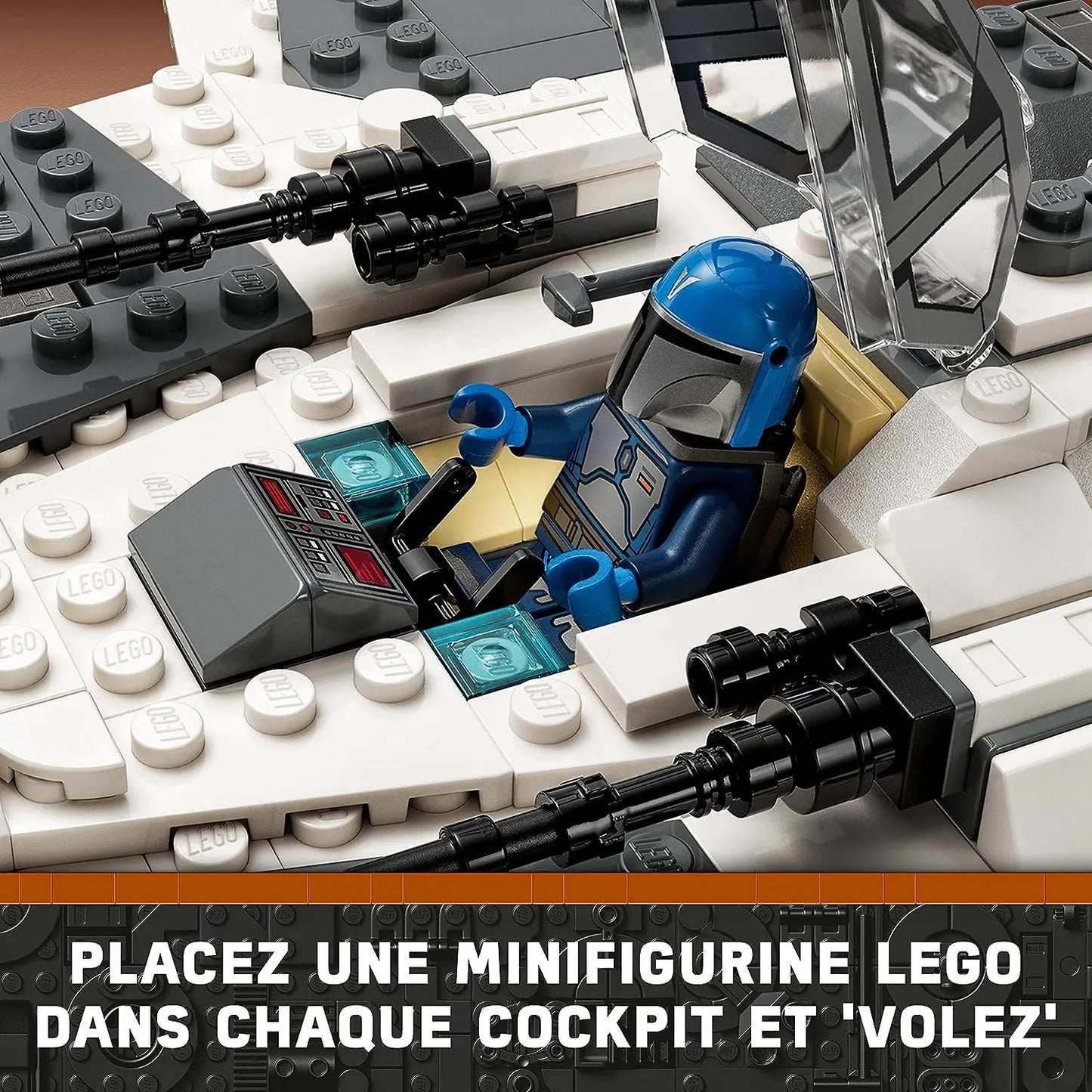 jouet pour enfant 75348 LEGO Star Wars Le chasseur Fang Mandalorien contre Le TIE Interceptor lego