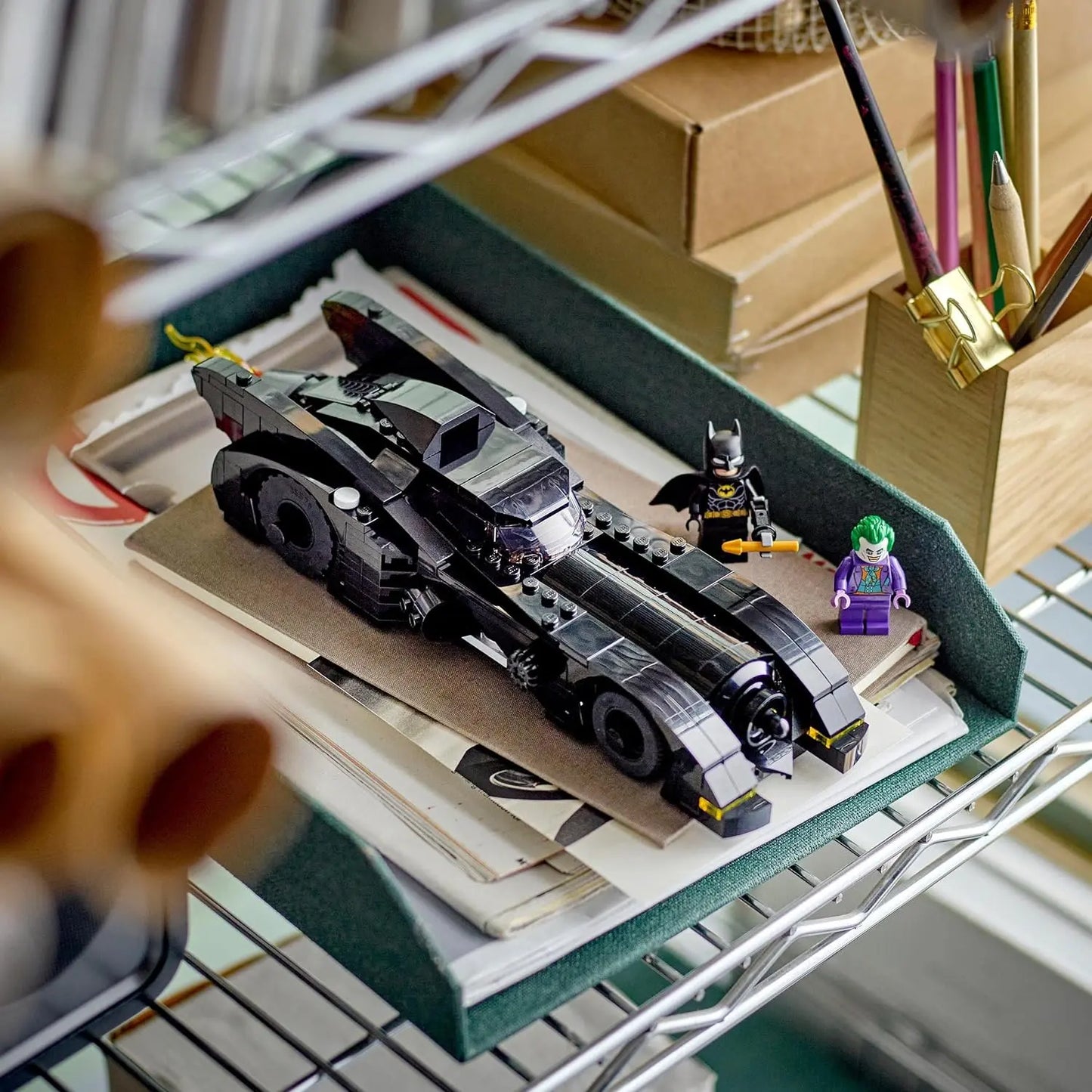 jouet pour enfant 76224 LEGO DC La Batmobile Poursuite entre Batman et le Joker lego