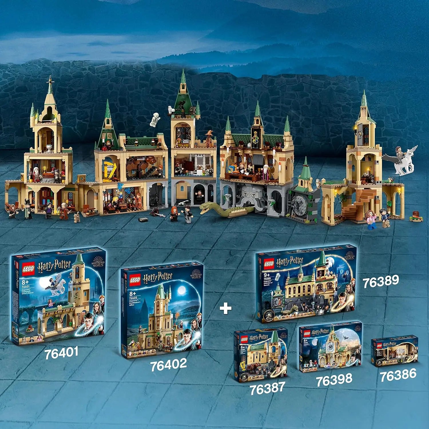 lego 76401 LEGO Harry Potter La Cour de Poudlard lego