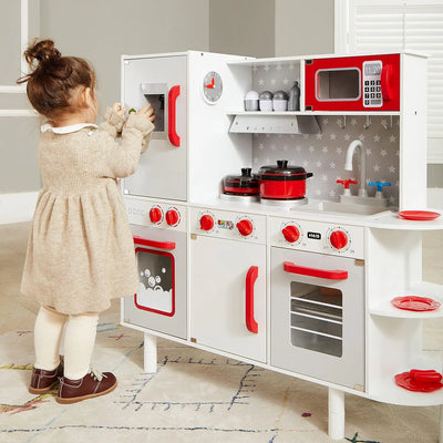 Spielwerk® Cuisine pour enfants bois 91x33x86/92cm TECIN HOLDING