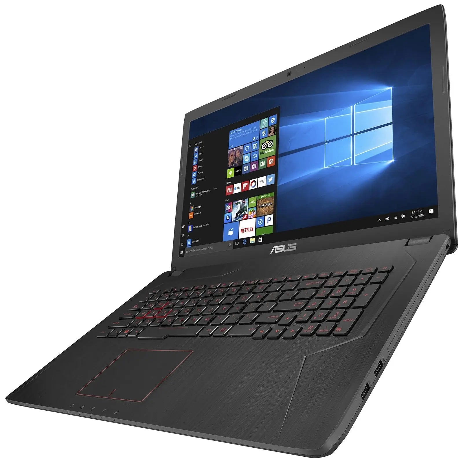 ASUS PX753VD GC081R - 17.3" - Core i7 7700HQ - 32 Go RAM - 256 Go SSD + 1 To HDD 4712900703078 ASUS