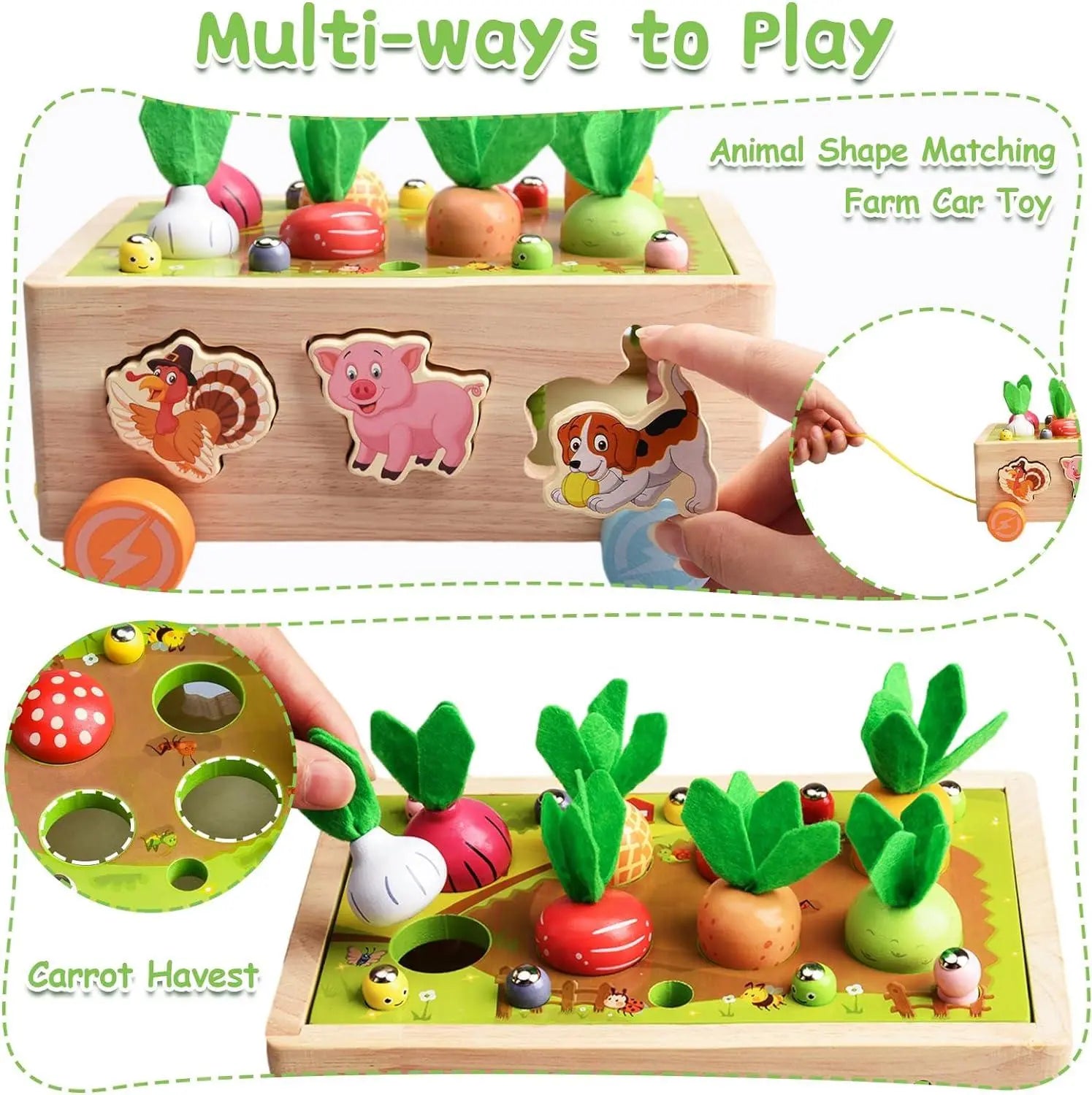 jouet pour enfant Achiyway Jeux Montessori Jouet enfant 1 2 3 4 ans Garcon Fille éducatif Jouet... gauthiersale