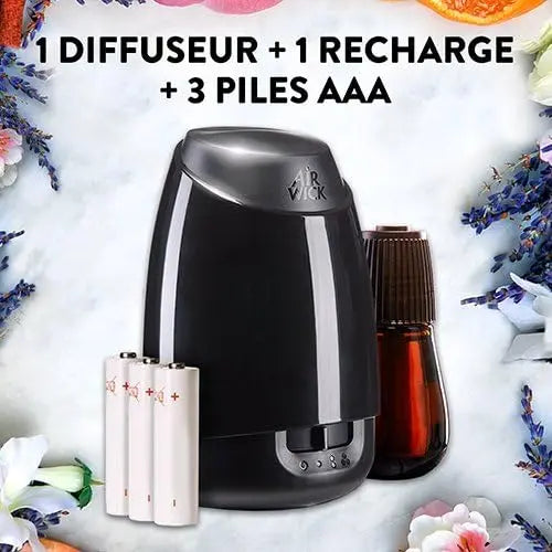 Diffuseur de parfum Air Wick Essential Mist – Fleur de Citronnier & Mandarinier Air Wick