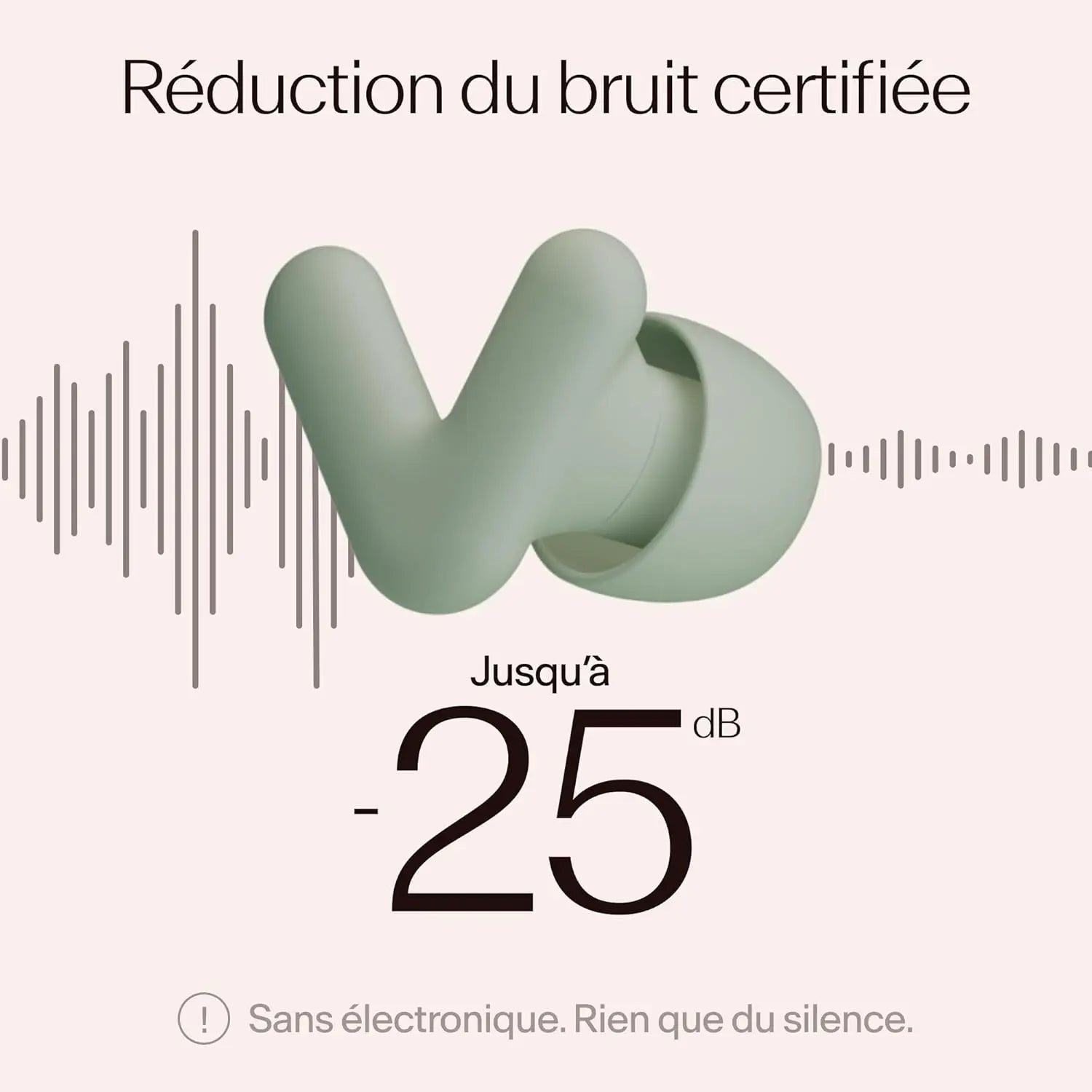 Accessoires Alpine Silence Bouchons d'Oreilles - Concentration et Travail Alpine