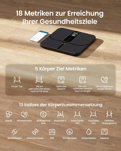 Électronique - Santé & Bien-être Balance connectée Renpho Elis Nova A031 Noire 4897122208881 Renpho