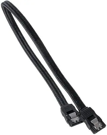 Câble SATA BitFenix Alchemy Black - Câble SATA gainé 50 cm BitFenix