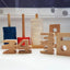Jeu de construction Bâton / Bloc de Construction Magnétique Montessori | Jouet Éducatif | Royaume Montessori, 32 pièces Dorjee
