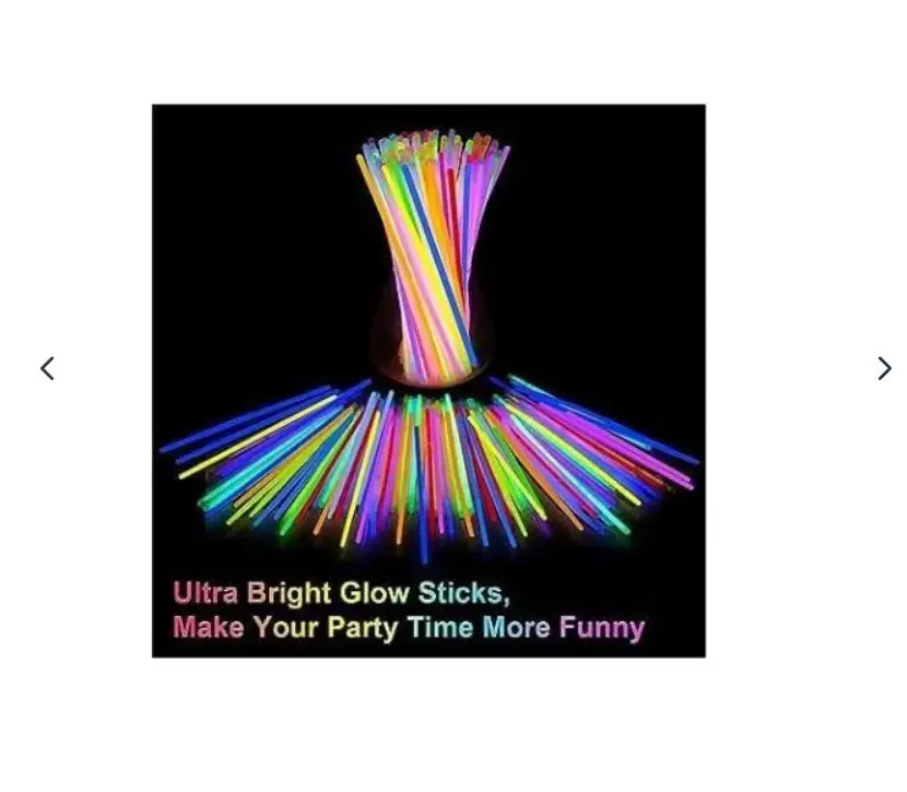 Accessoires Bracelet Festif Lumineux Multicolore - Lot de 100 TEKIN.STORE