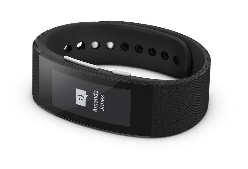 Bracelet connecté SmartBand Talk SWR30 noir sony