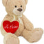 Brubaker Peluche géante Xxl Ours Nounours 100 cm happy horse