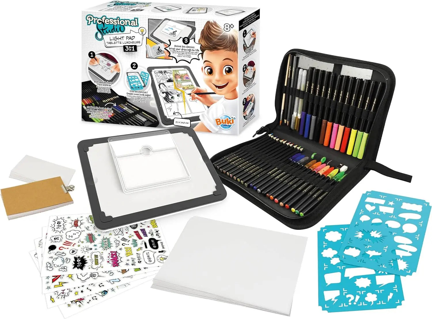 jouet Buki Prof Studio Tablette 3 en 1 pat patrouille