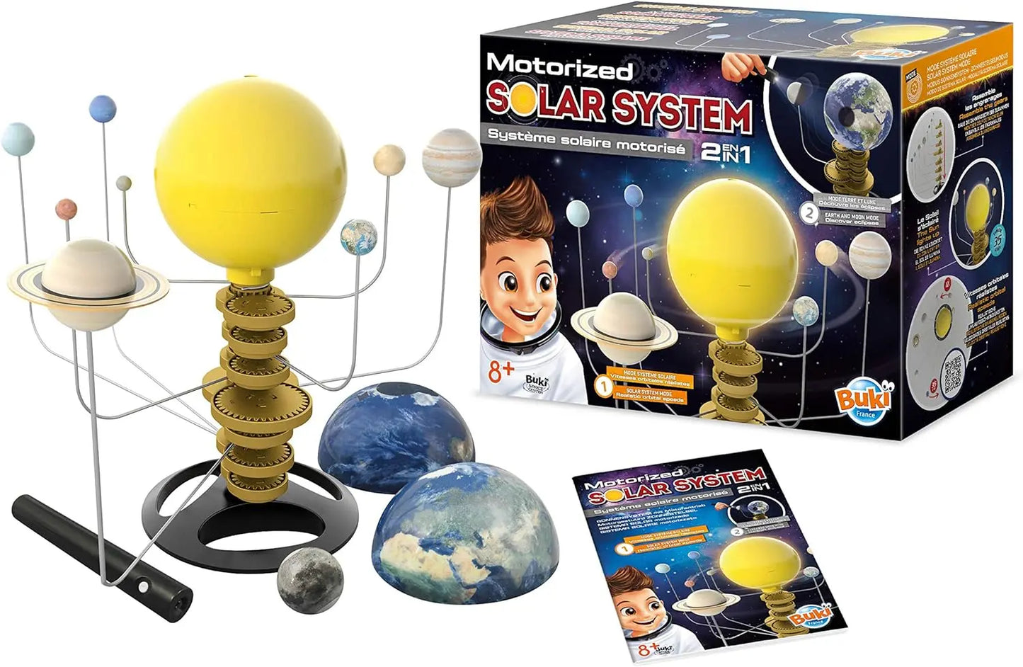 Jouetq pour enfant Buki Système solaire motorisé Buki
