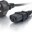 Câbles et Accessoires C2G 2M Power Cable Noir CEE7/7 Coupleur C13 C2G