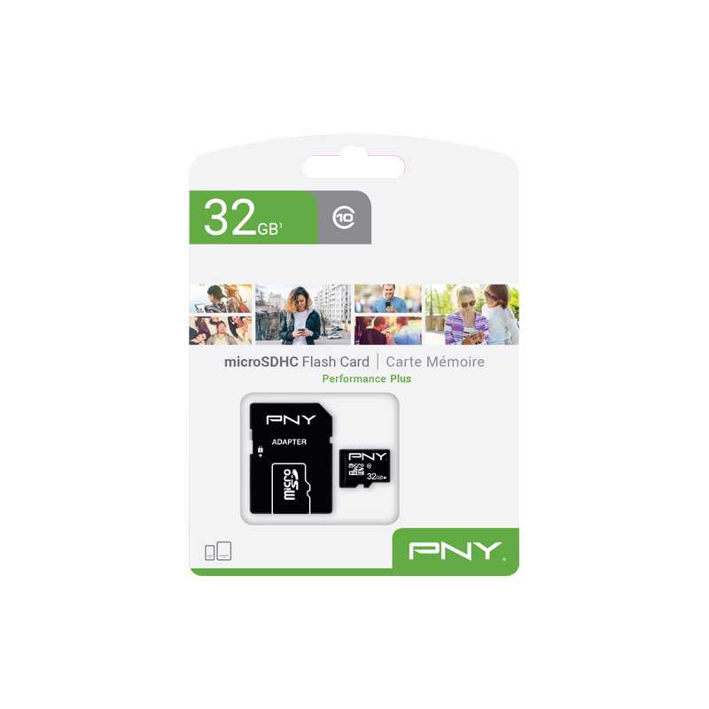 CARTE MICROSDXC PERFORMANCE PLUS 32GB PNY TECIN-PRINCIPALE