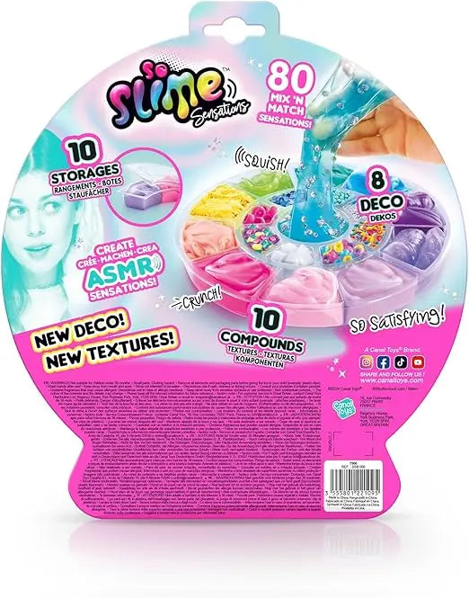 Jouets et jeux CRAZY' SENSATION - PLATEAU DE TEXTURES SATISFAISANTES CANAL TOYS