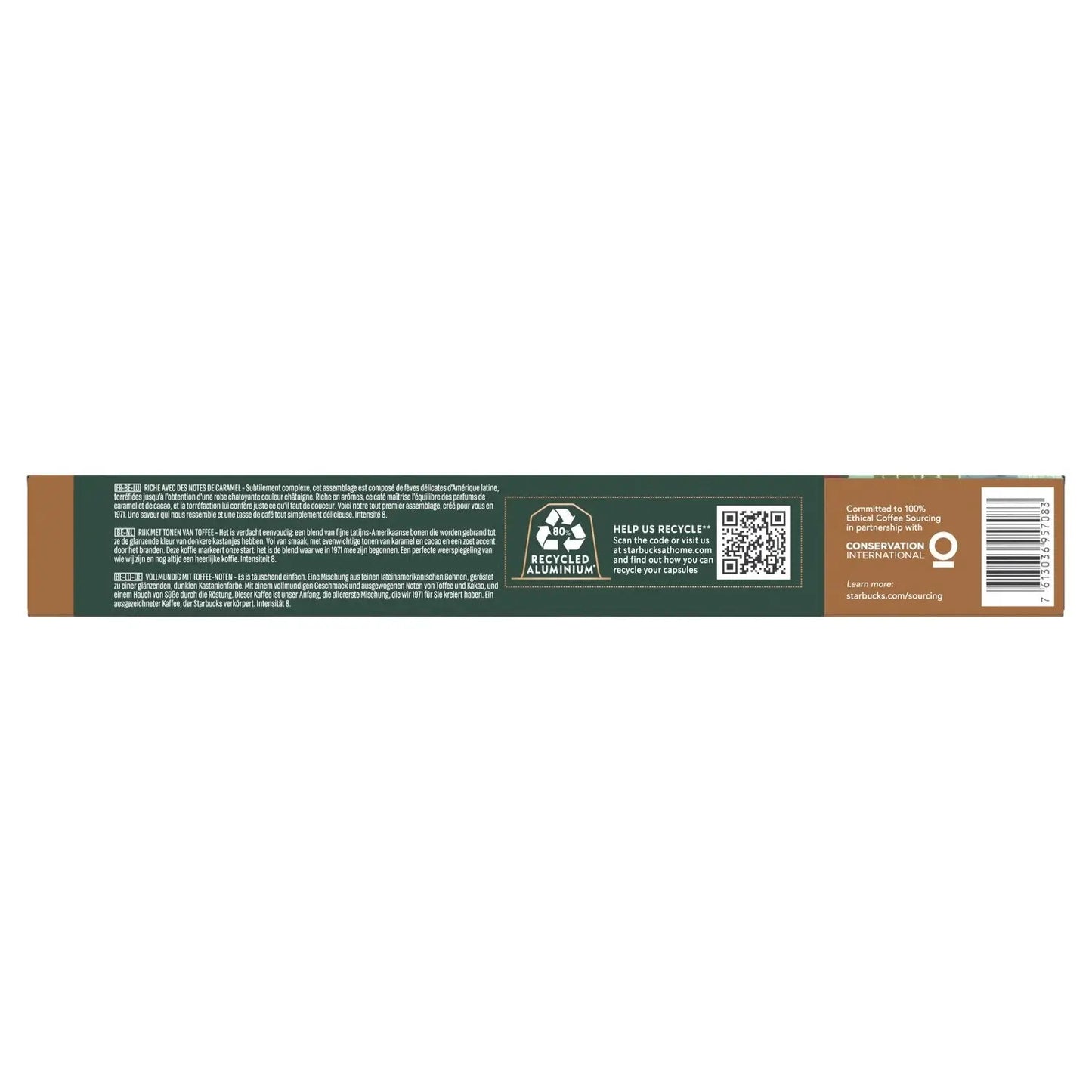 Capsules de café Café capsules Compatible Nespresso House Blend intensité 8 By Nespresso STARBUCKS Carrefour