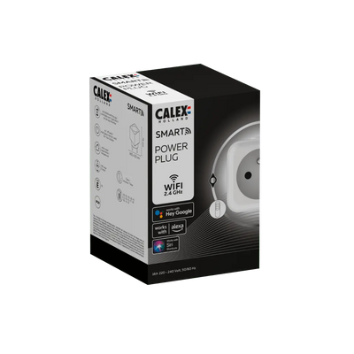 Domotique Calex Smart Connect Powerplug BE/FR Plus 16A prise connectée Calex