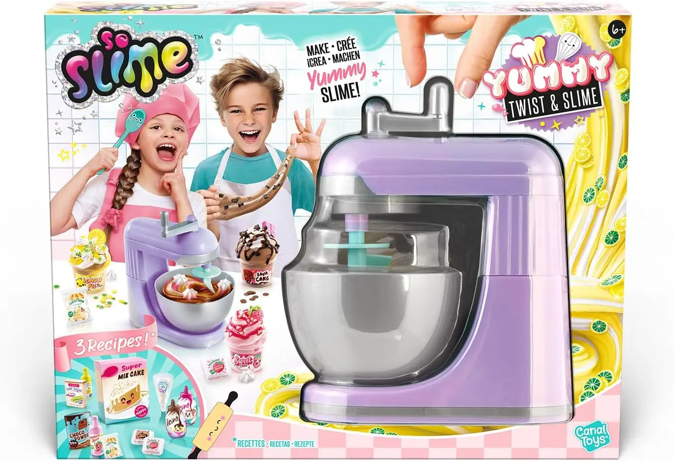 Jeux & Jouets Canal Toys — Yummy Twist & Slime 3555801361760 Canal Toys