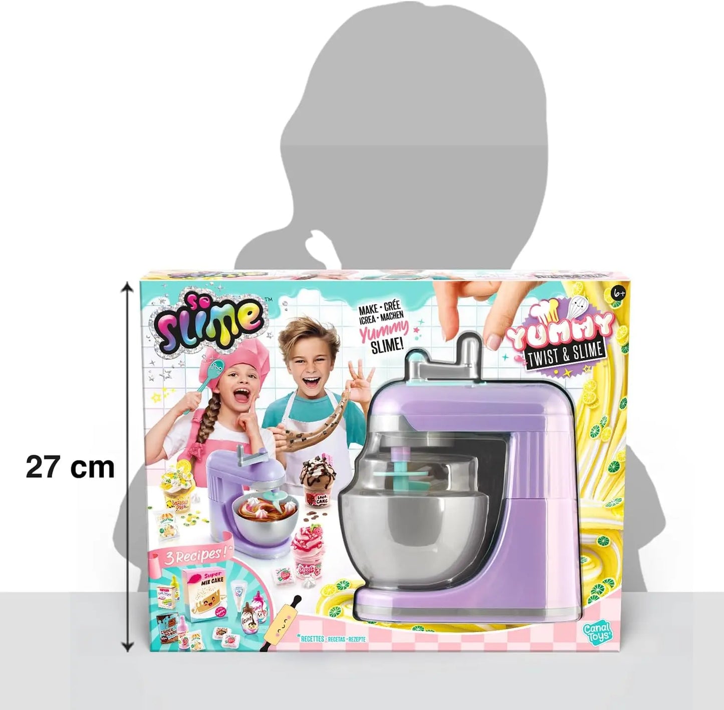 Jeux & Jouets Canal Toys — Yummy Twist & Slime 3555801361760 Canal Toys