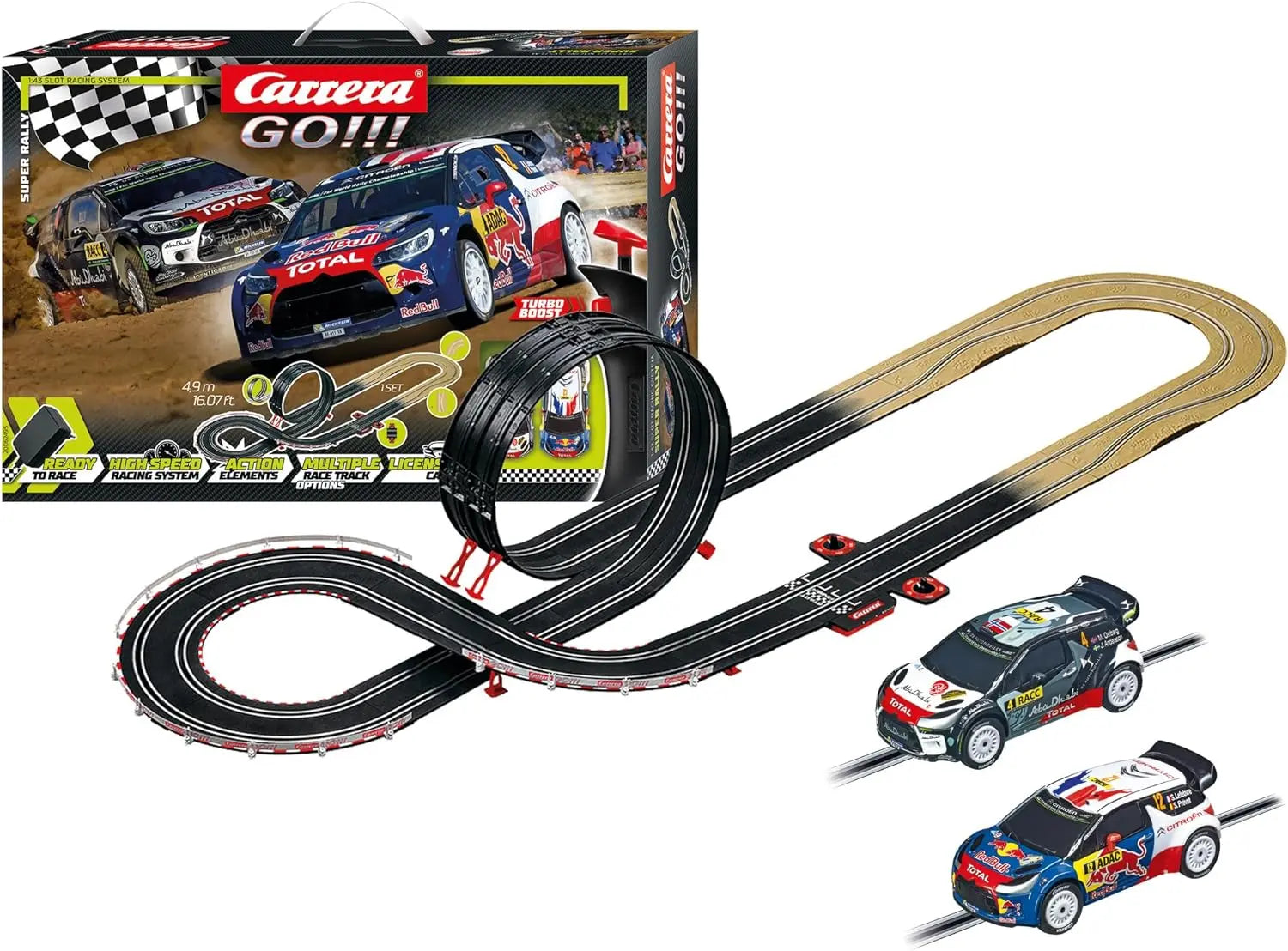 Voiture Carrera Go!!! Super Rally Circuit carrera