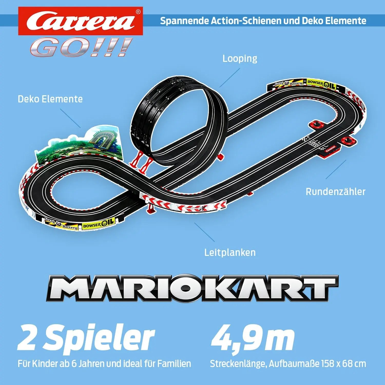 circuit Carrera Nintendo Mario Kart 8 carrera