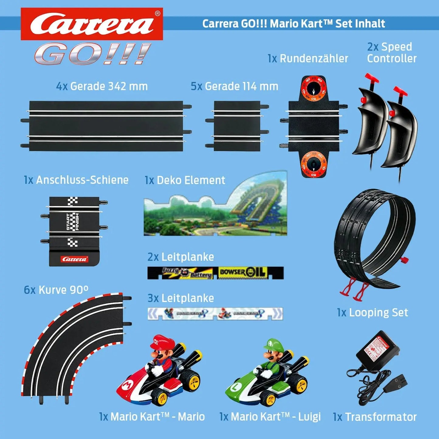 circuit Carrera Nintendo Mario Kart 8 carrera