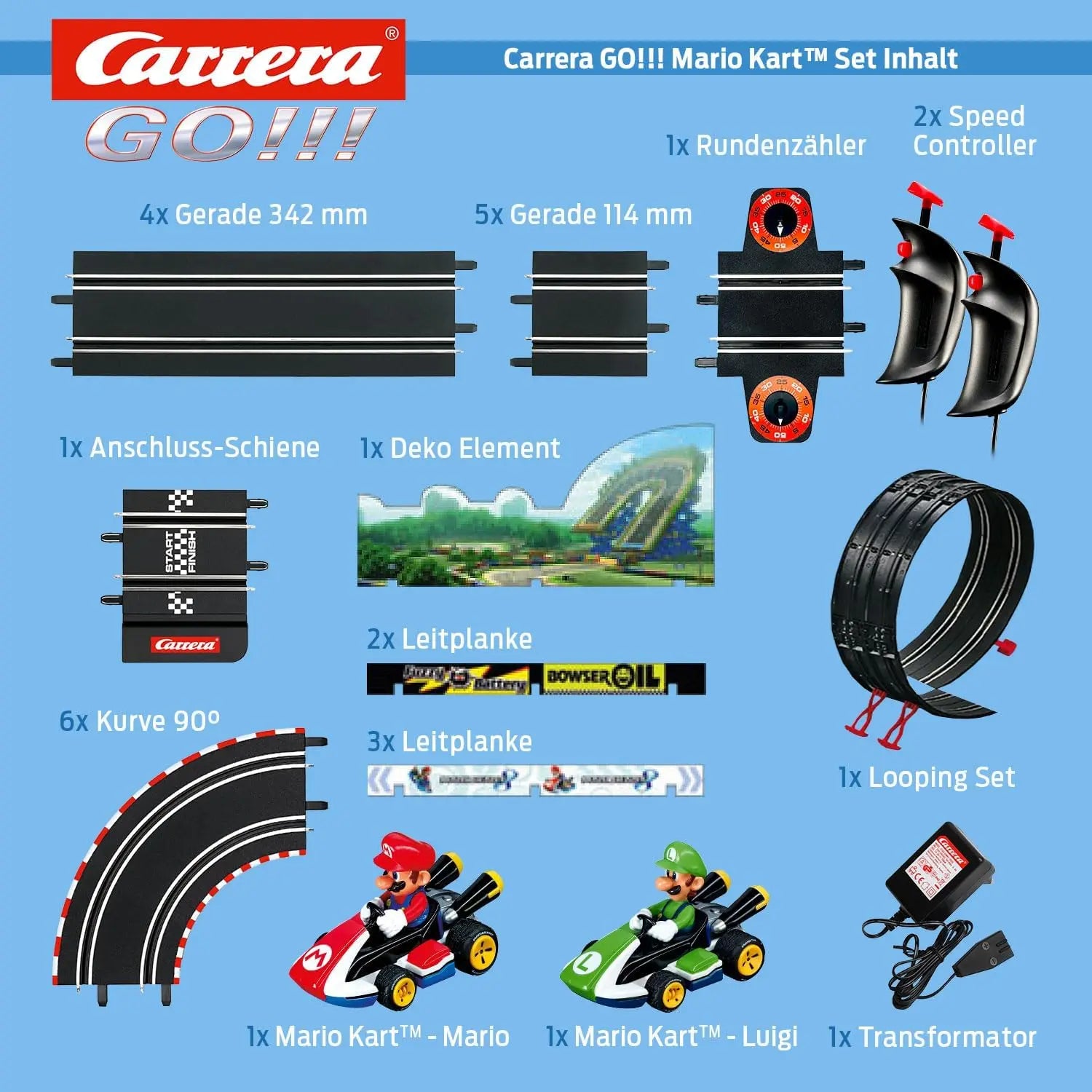 circuit Carrera Nintendo Mario Kart 8 carrera