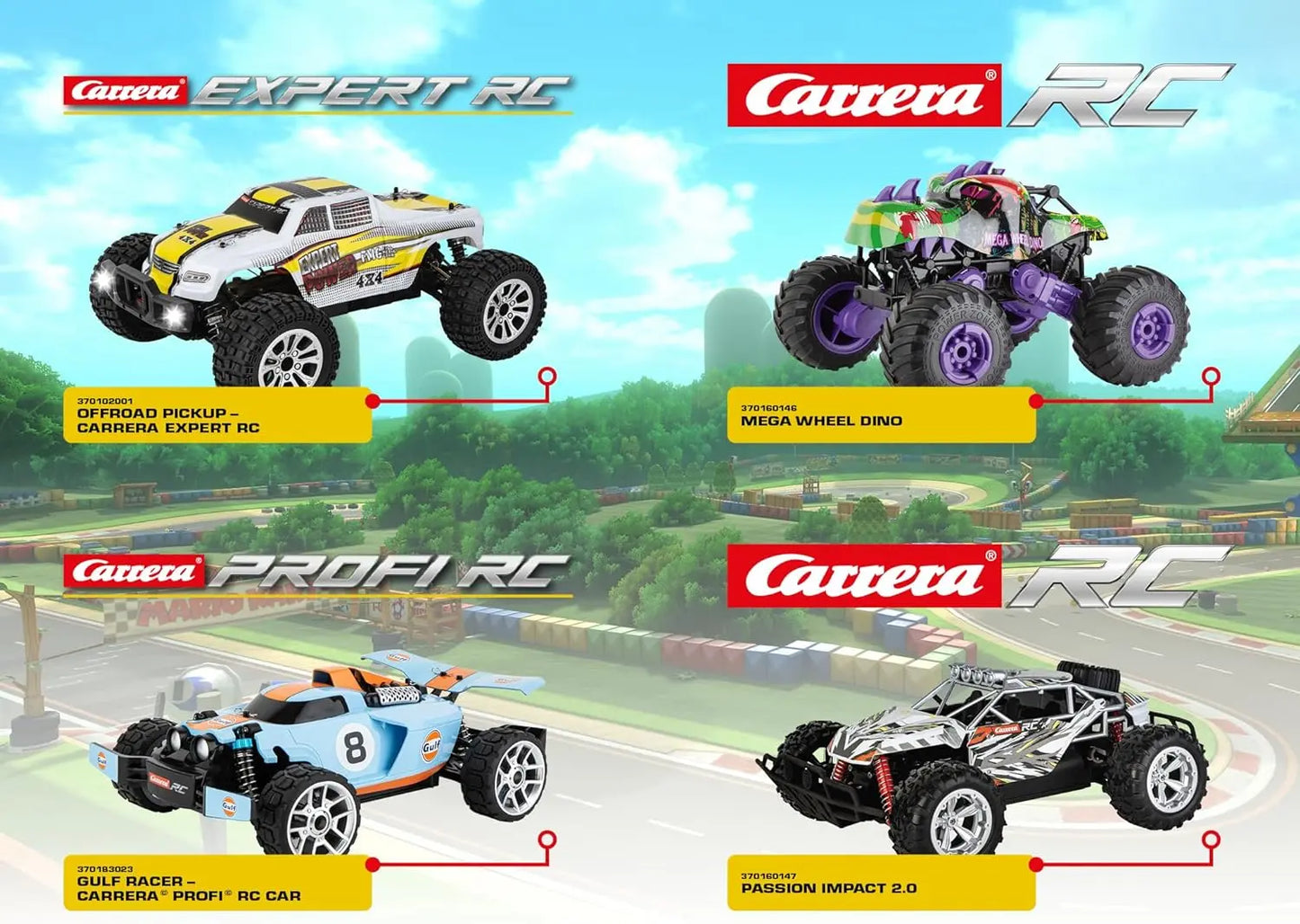 circuit Carrera Nintendo Mario Kart 8 carrera RC