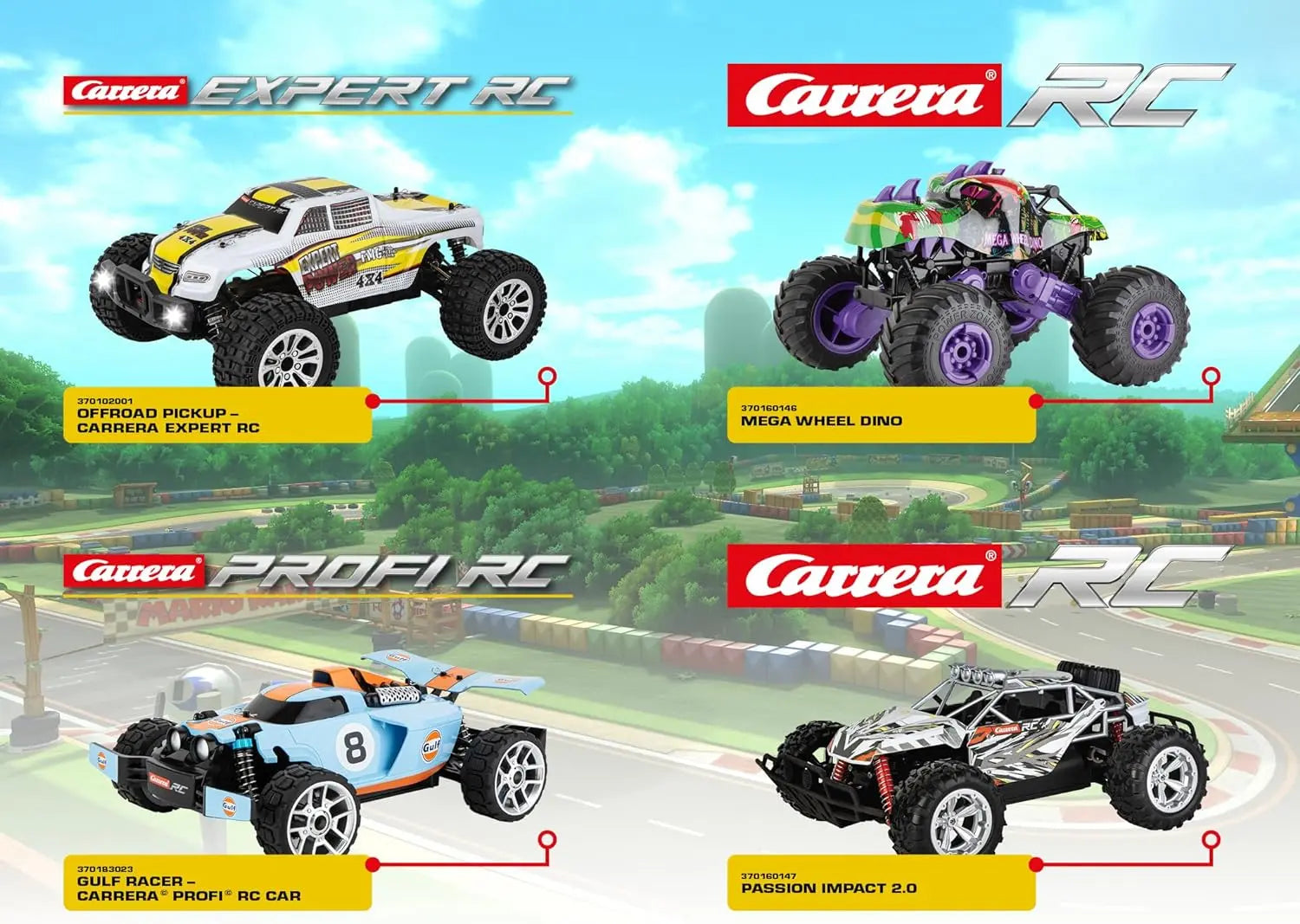 circuit Carrera Nintendo Mario Kart 8 carrera RC