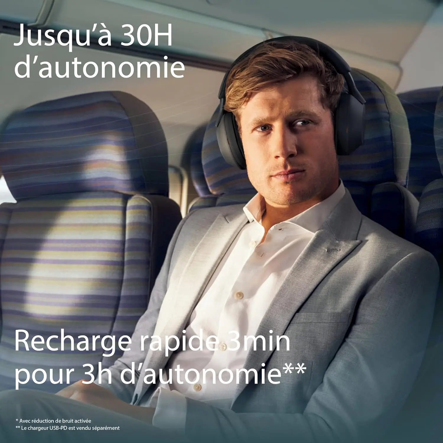 casque audio Casque D'écoute Bluetooth À Suppression Du Bruit Wh-1000Xm5 de Sony - noir sony