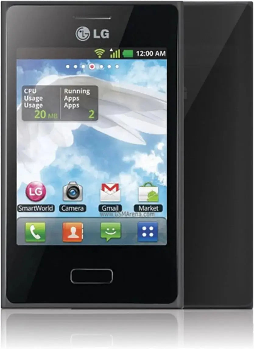 Coque téléphone Celly GELSKIN242 – Coque TPU transparente LG Optimus L3 Celly