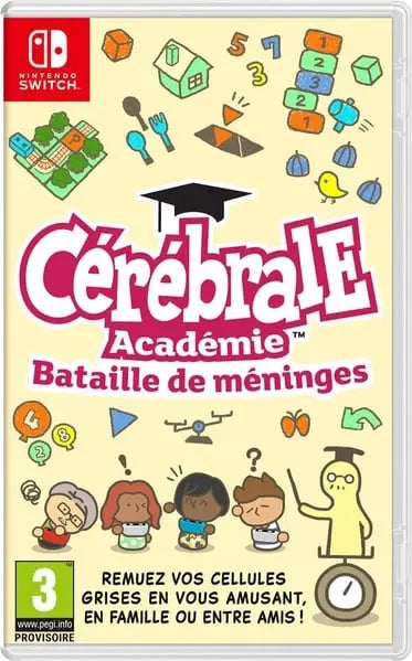 Jeu vidéo Cérébrale Académie : Bataille de Méninges – Nintendo Switch  0045496429195 Nintendo