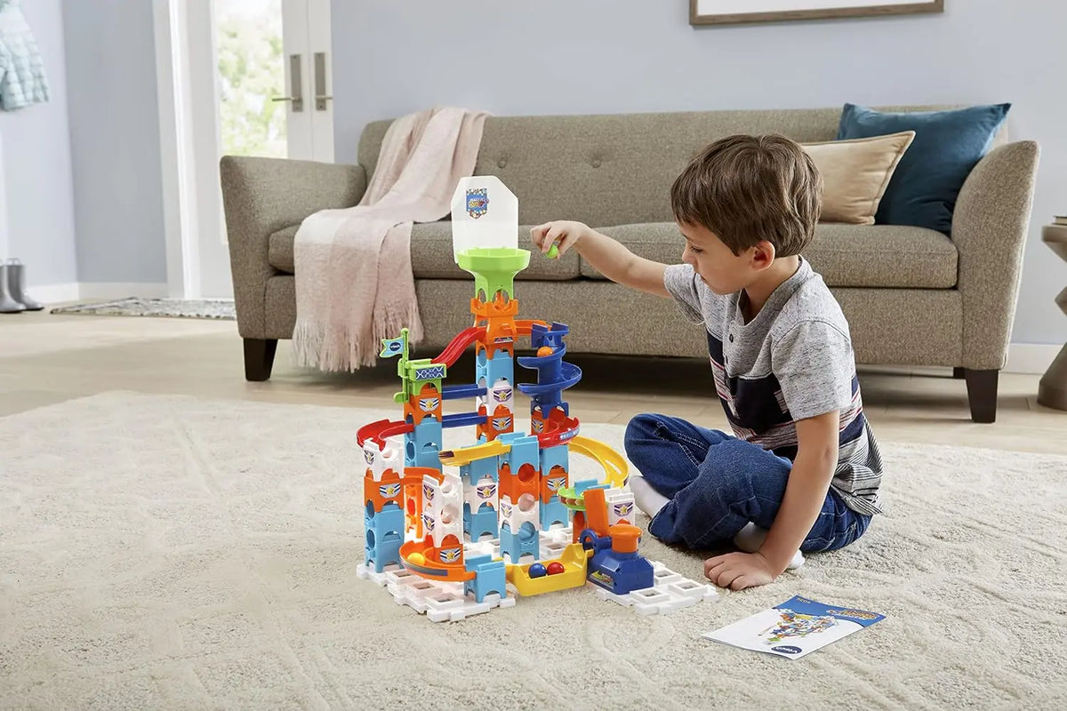 jouet pour enfant Circuit a Billes Vtech Marble Rush Play by Play