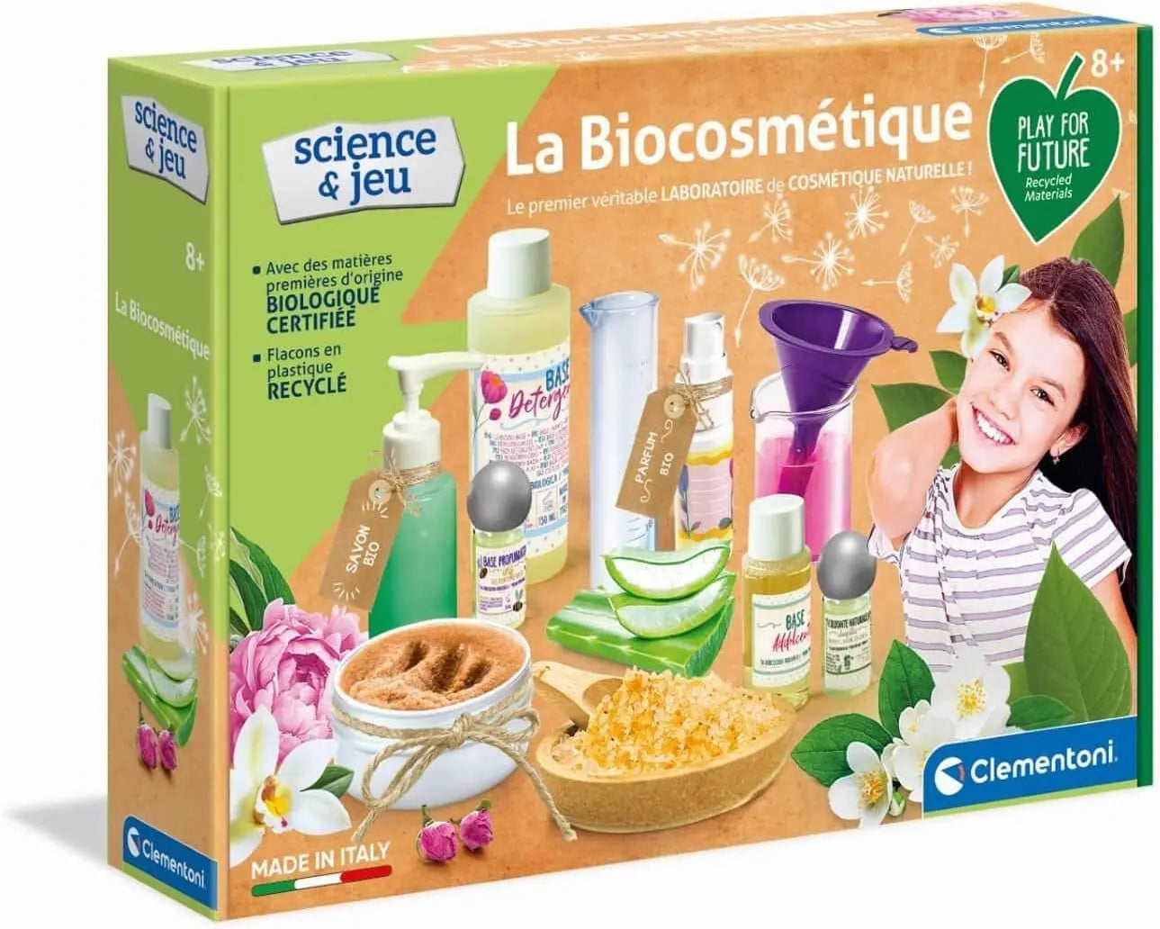 jeu éducatif Clementoni La biocosmétique Clementoni
