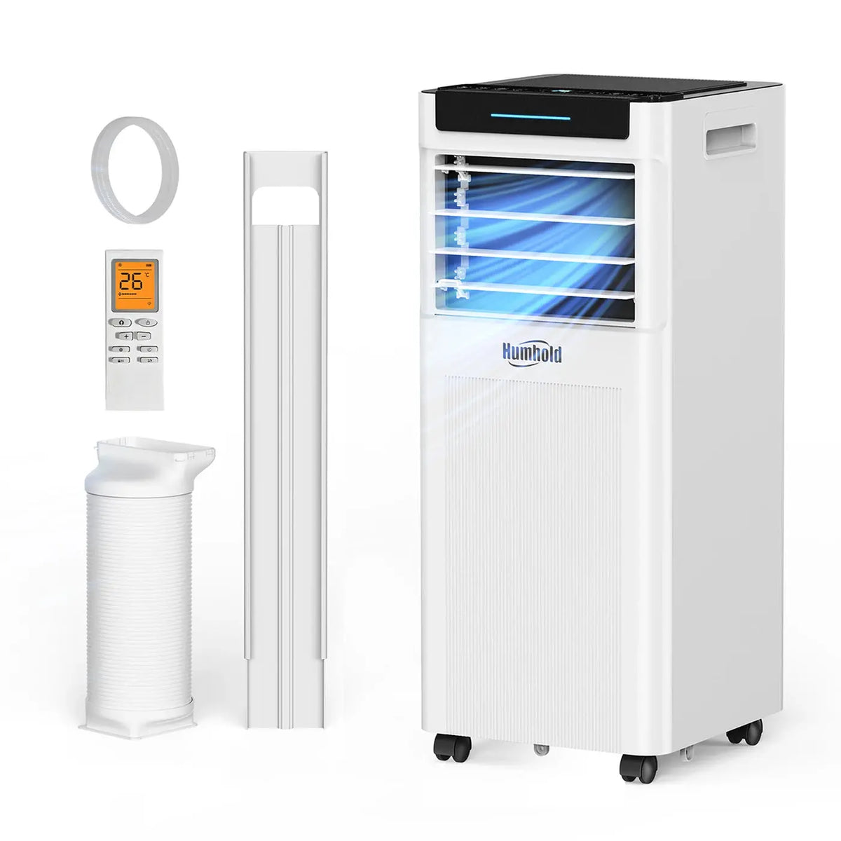 Climatiseur mobile Climatiseur mobile Temprium 7000 BTU – 45 dB, connecté, 3-en-1 Temprium