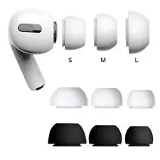 périphérique audio Copie de Copie de Copie de nnoGadgets® EarPlugs 2-Set | Embout compatible avec AirPods - Maintien inébranlable - Empêche de tomber | Silicone souple - Parfait pour les loisirs et le sport | Blanc amazon